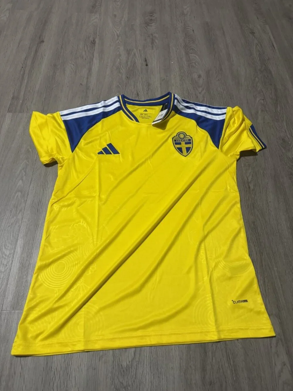 Sweden 2024 Home Soccer Jersey Men's 2XL